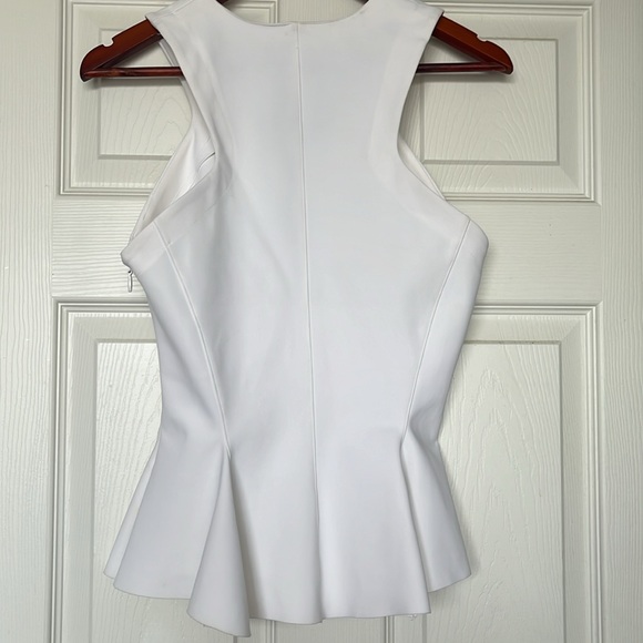 ROBERT RODRIGUEZ | Women's Bonded Techno Flounced Top Sz US 6 - Picture 4 of 8